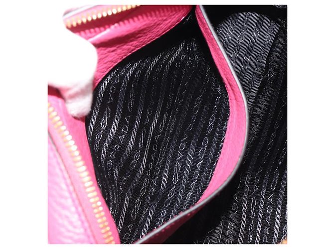 Saffiano Borsa a tracolla PRADA in pelle Safiano Pink Gold 1BD163 Auth am11957M Rosa D'oro - vista 22