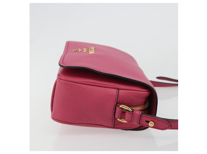 Saffiano Borsa a tracolla PRADA in pelle Safiano Pink Gold 1BD163 Auth am11957M Rosa D'oro - vista 4