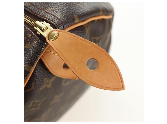 LOUIS VUITTON Monogram Speedy 35 Handtasche M41524 LV Auth am12023V Monogramm - Ansicht 20