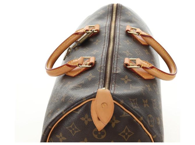 LOUIS VUITTON Monogram Speedy 35 Handtasche M41524 LV Auth am12023V Monogramm - Ansicht 6