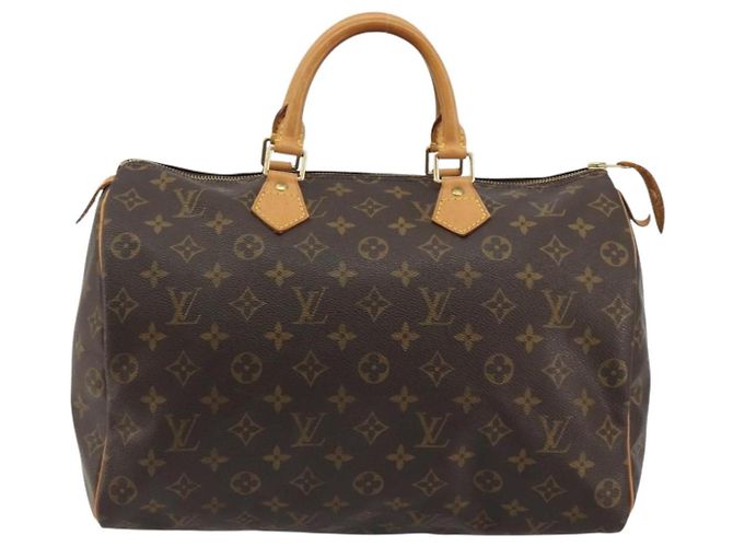 LOUIS VUITTON Borsa Monogram Speedy 35 M41524 LV Auth BA13692V Monogramma - vista 13