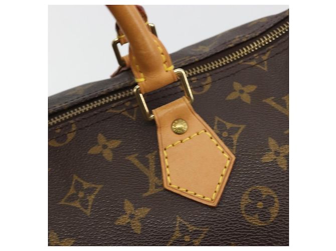 LOUIS VUITTON Borsa Monogram Speedy 35 M41524 LV Auth BA13692V Monogramma - vista 18