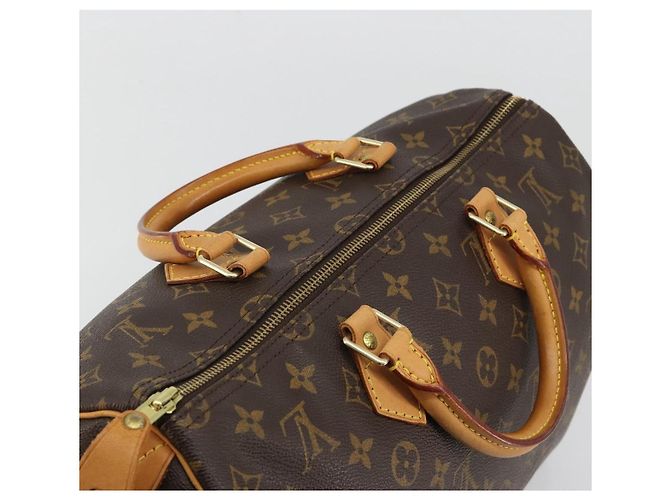 LOUIS VUITTON Borsa Monogram Speedy 35 M41524 LV Auth BA13692V Monogramma - vista 6