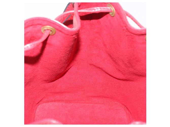 Borsa a Spalla LOUIS VUITTON Epi Petit Noe Rosso M44107 LV Auth 189153 - vista 18