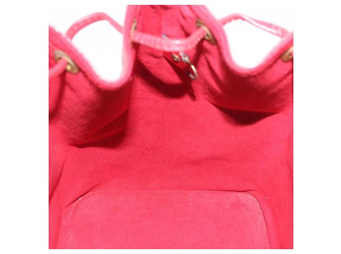 Borsa a Spalla LOUIS VUITTON Epi Petit Noe Rosso M44107 LV Auth 189153 - vista 19