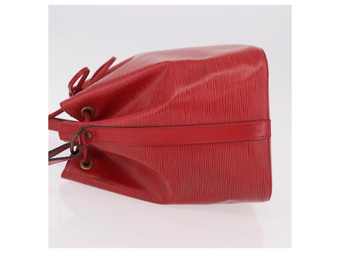 Borsa a Spalla LOUIS VUITTON Epi Petit Noe Rosso M44107 LV Auth 189153 - vista 4