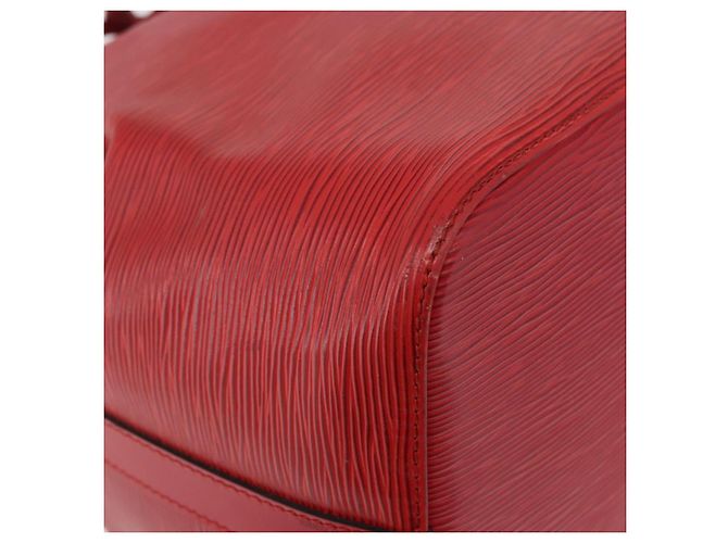 Borsa a Spalla LOUIS VUITTON Epi Petit Noe Rosso M44107 LV Auth 189153 - vista 9