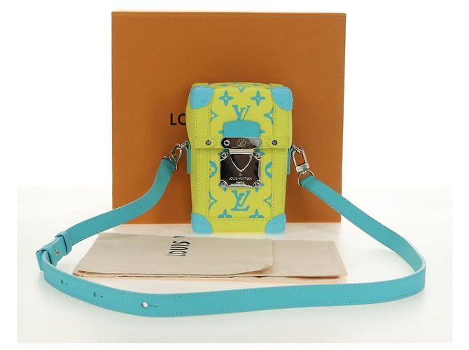 LOUIS VUITTON Monogram Playground Trunk Yellow M82007 LV Auth 187935SAM Giallo - vista 12
