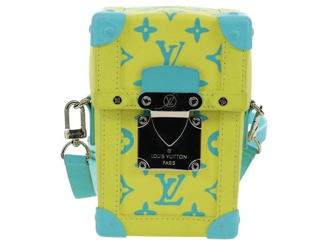 LOUIS VUITTON Monogram Playground Trunk Yellow M82007 LV Auth 187935SAM Giallo - vista 13