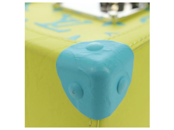 LOUIS VUITTON Monogram Playground Trunk Yellow M82007 LV Auth 187935SAM Giallo - vista 17