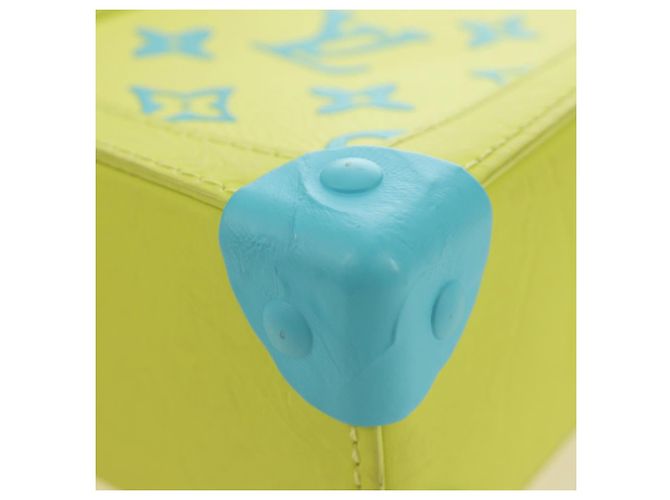 LOUIS VUITTON Monogram Playground Trunk Yellow M82007 LV Auth 187935SAM Giallo - vista 19