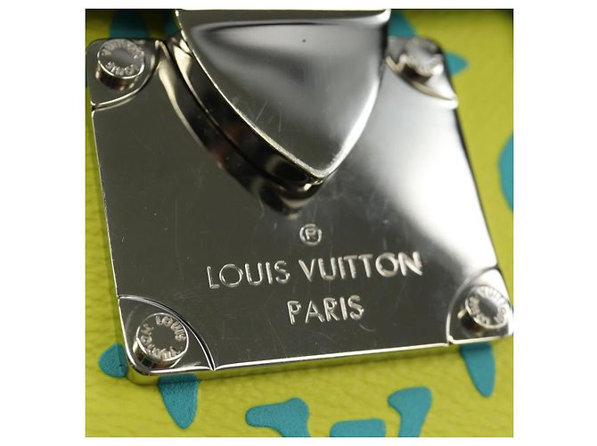 LOUIS VUITTON Monogram Playground Trunk Yellow M82007 LV Auth 187935SAM Giallo - vista 21