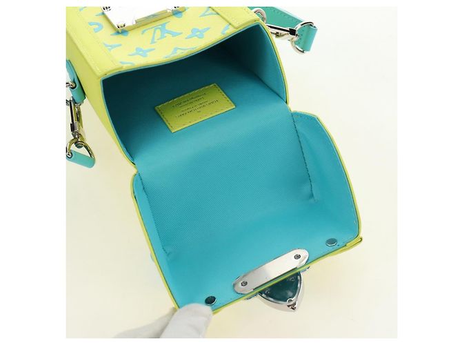 LOUIS VUITTON Monogram Playground Trunk Yellow M82007 LV Auth 187935SAM Giallo - vista 22