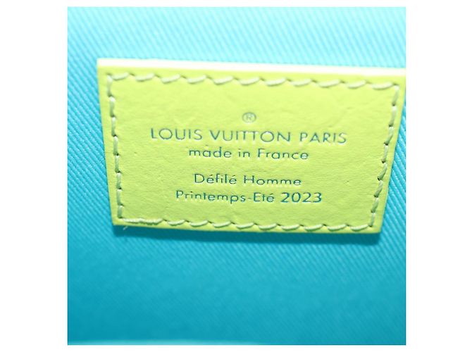 LOUIS VUITTON Monogram Playground Trunk Yellow M82007 LV Auth 187935SAM Giallo - vista 24