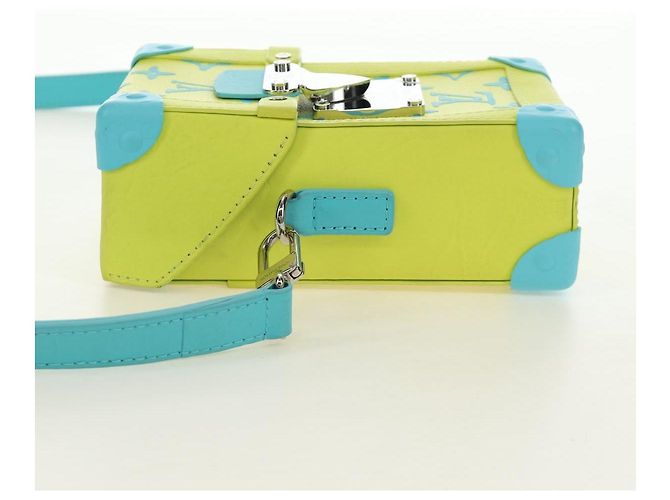 LOUIS VUITTON Monogram Playground Trunk Yellow M82007 LV Auth 187935SAM Giallo - vista 3