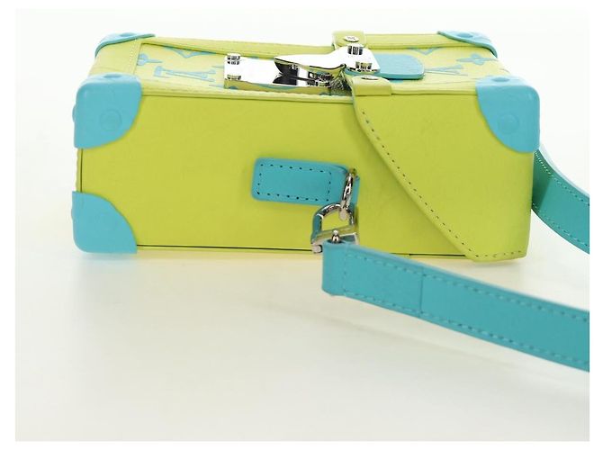 LOUIS VUITTON Monogram Playground Trunk Yellow M82007 LV Auth 187935SAM Giallo - vista 4
