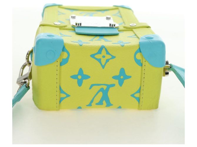 LOUIS VUITTON Monogram Playground Trunk Yellow M82007 LV Auth 187935SAM Giallo - vista 6