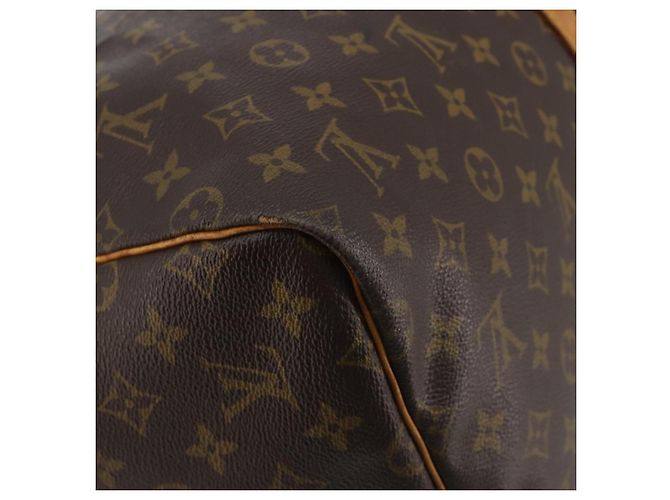 LOUIS VUITTON Borsa Boston Monogram Keepall 55 M41424 LV Auth ka4967 Monogramma - vista 17