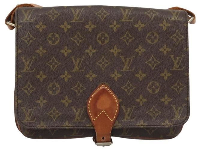 LOUIS VUITTON Borsa a Spalla Monogram Cartouchiere GM M51252 LV Auth 189855 Monogramma - vista 13