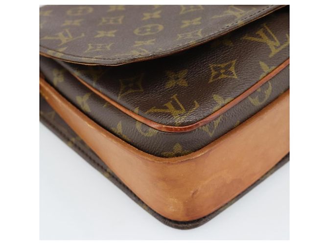LOUIS VUITTON Borsa a Spalla Monogram Cartouchiere GM M51252 LV Auth 189855 Monogramma - vista 14