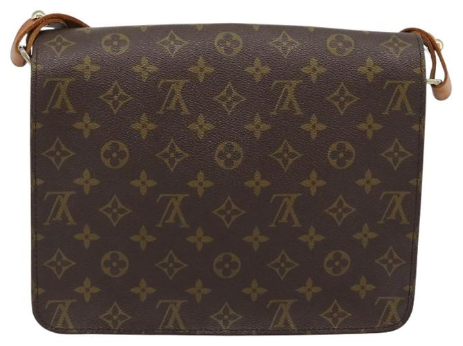 LOUIS VUITTON Borsa a Spalla Monogram Cartouchiere GM M51252 LV Auth 189855 Monogramma - vista 2