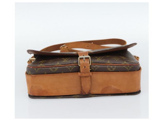 LOUIS VUITTON Borsa a Spalla Monogram Cartouchiere GM M51252 LV Auth 189855 Monogramma - vista 5