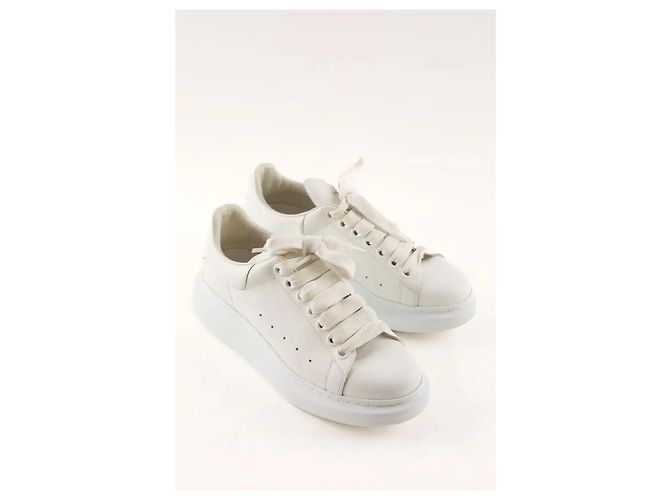 Alexander Mcqueen Baskets blanches - vue 3