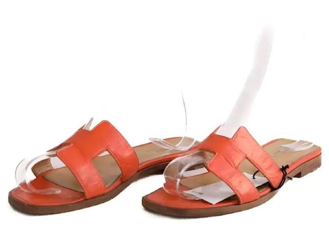 Hermès Sandali arancioni Arancione - vista 3