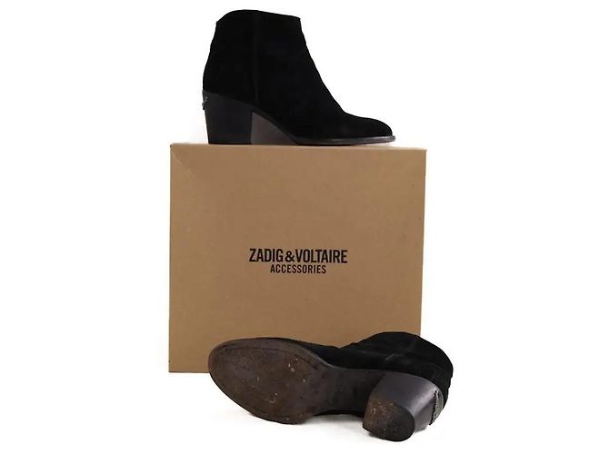 Zadig & Voltaire Botas negras Negro - vista 8