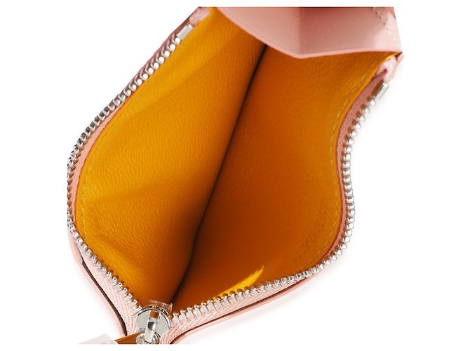 Portacarte con zip Goyardine Canvas Bourbon rosa Goyard - vista 6