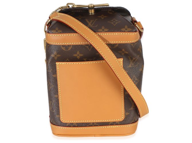 Borsa Legacy Milk Box in tela Monogram Louis Vuitton Marrone - vista 5