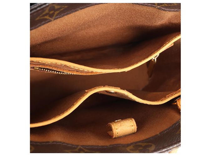 Borsa a Spalla Louis Vuitton Vavin PM Monogram Marrone M51172 - vista 11