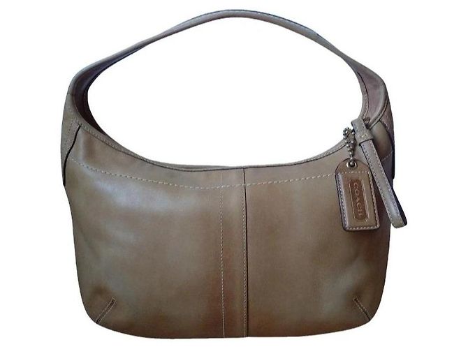 Coach Y2K Leder Hobo Bag Hellbraun - Ansicht 4