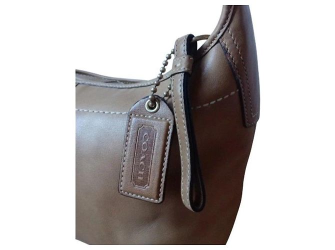Coach Y2K Leder Hobo Bag Hellbraun - Ansicht 5