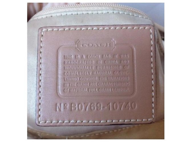 Coach Y2K Leder Hobo Bag Hellbraun - Ansicht 8