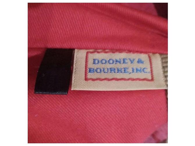 Borsa a tracolla in pelle marrone Dooney & Bourke - vista 7