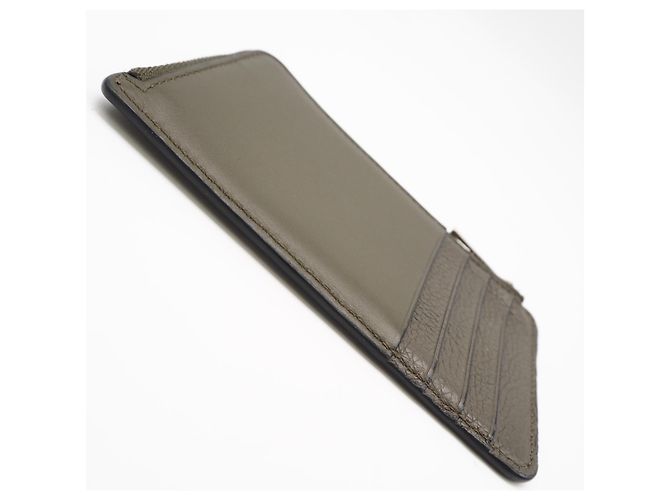Portacarte con monete Loewe Signature Arancione Cachi - vista 6
