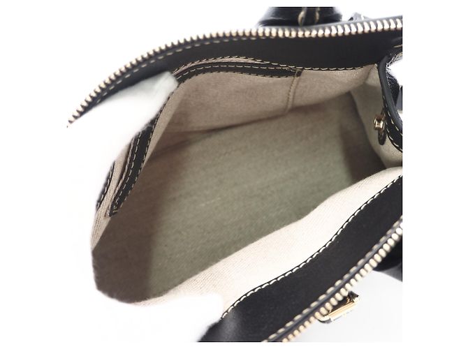 Chloé Edith Mini Lederhandtasche Schwarz - Ansicht 10