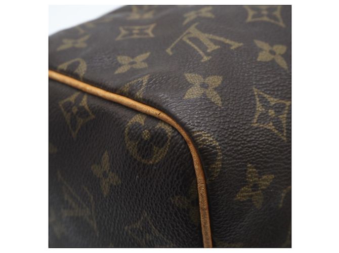 Borsa Louis Vuitton Monogram Speedy 30 Nero - vista 10