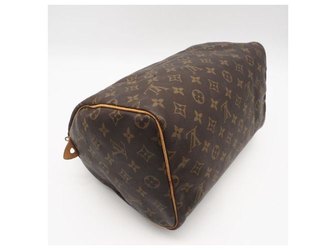 Borsa Louis Vuitton Monogram Speedy 30 Nero - vista 5