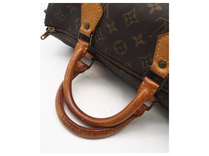 Borsa Louis Vuitton Monogram Speedy 30 Nero - vista 8