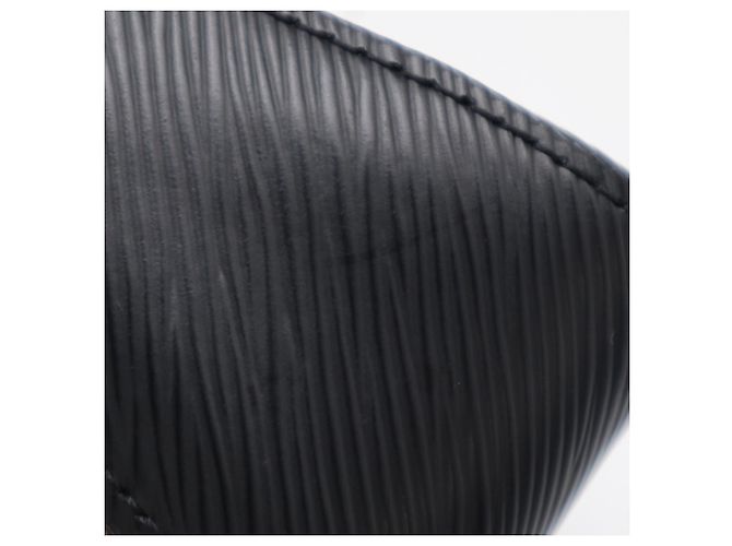 Borsa Louis Vuitton Epi Marellini Nero Bianco - vista 12