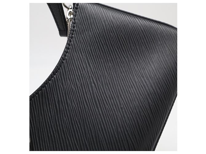 Borsa Louis Vuitton Epi Marellini Nero Bianco - vista 4