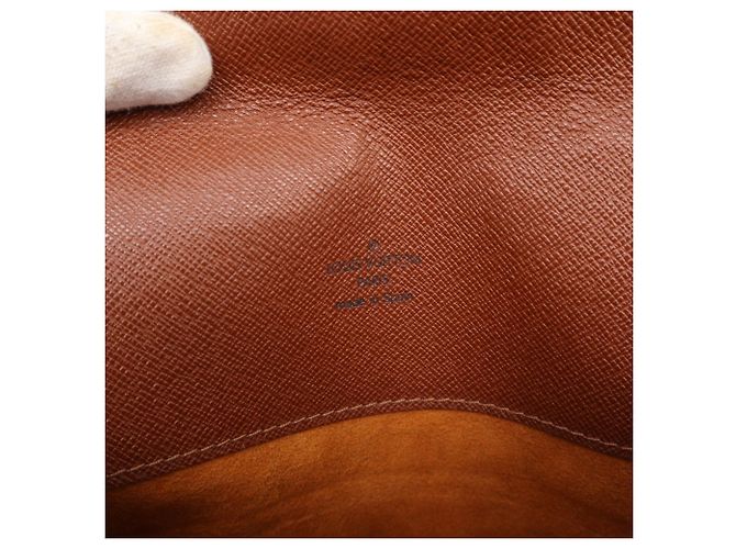 Borsa a tracolla Louis Vuitton Monogram Musette Salsa Marrone - vista 11