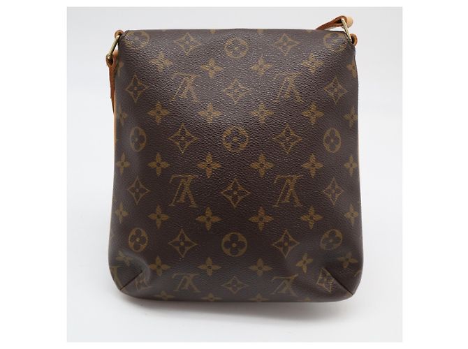 Borsa a tracolla Louis Vuitton Monogram Musette Salsa Marrone - vista 2