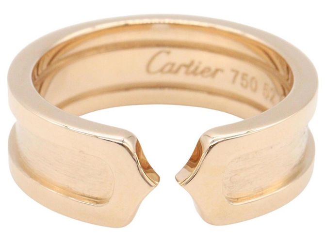 Anello Cartier C2 in oro rosa 18K D'oro - vista 2