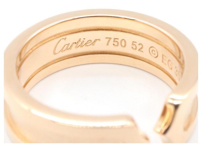 Anello Cartier C2 in oro rosa 18K D'oro - vista 4