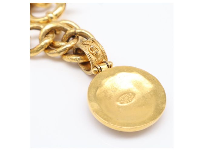 Bracciale con charm a moneta Chanel Coco Mark D'oro - vista 5