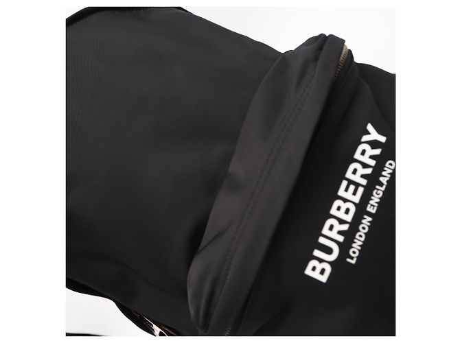 Zaino Burberry Nylon Jet Nero - vista 4