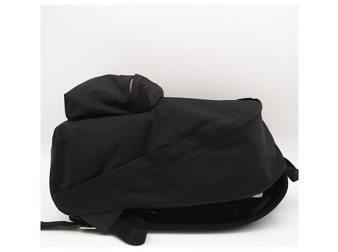 Zaino Burberry Nylon Jet Nero - vista 9